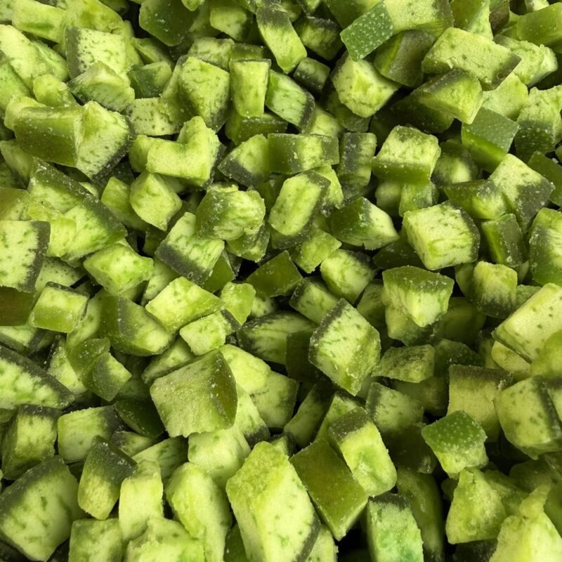 Pomelo zielone kandyzowane — kostka Pomelo zielone kandyzowane — kostka